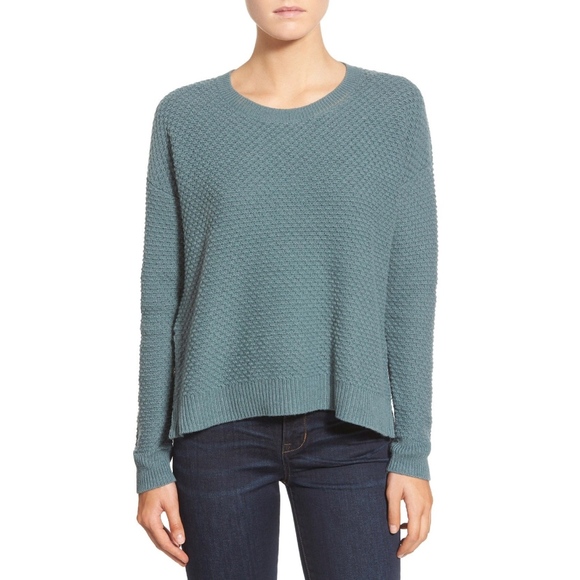 Madewell Sweaters - Madewell Landmark Texture Sweater Blue, Size S